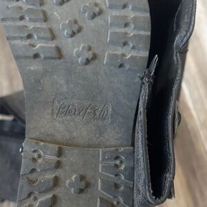 Blowfish Charcoal Textured Boots